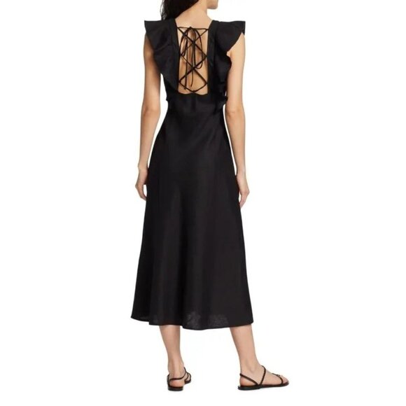 Rails Constance Linen Midi Dress - Picture 3 of 6